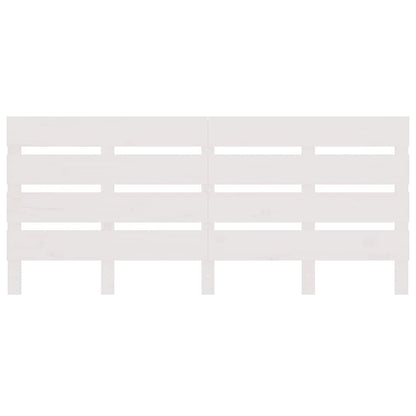 vidaXL Headboard White 180x3x80 cm Solid Wood Pine