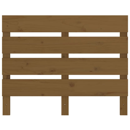 vidaXL Headboard Honey Brown 75x3x80 cm Solid Wood Pine