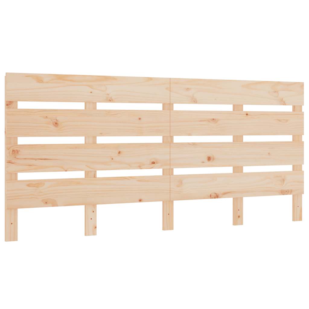 vidaXL Headboard 135x3x80 cm Solid Wood Pine