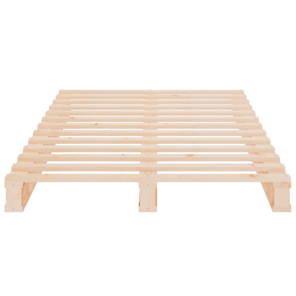 vidaXL Pallet Bed without Mattress Single Solid Wood