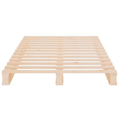 vidaXL Pallet Bed without Mattress Single Solid Wood
