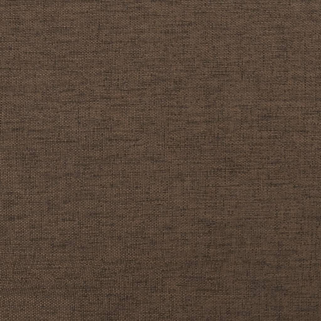 vidaXL Recliner Chair Brown Fabric