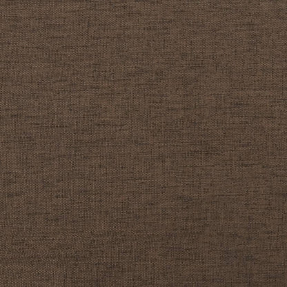 vidaXL Recliner Chair Brown Fabric