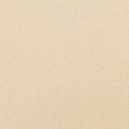 vidaXL Recliner Chair Cream Fabric