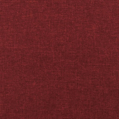 vidaXL Massage Chair Wine Red Fabric