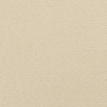 vidaXL Recliner Chair Cream Fabric