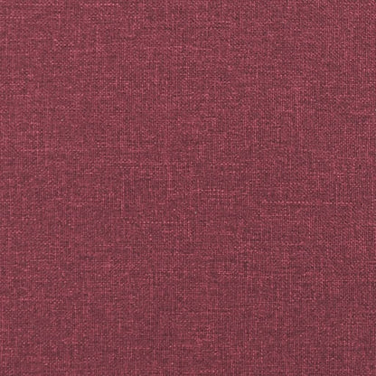 vidaXL Massage Chair Wine Red Fabric