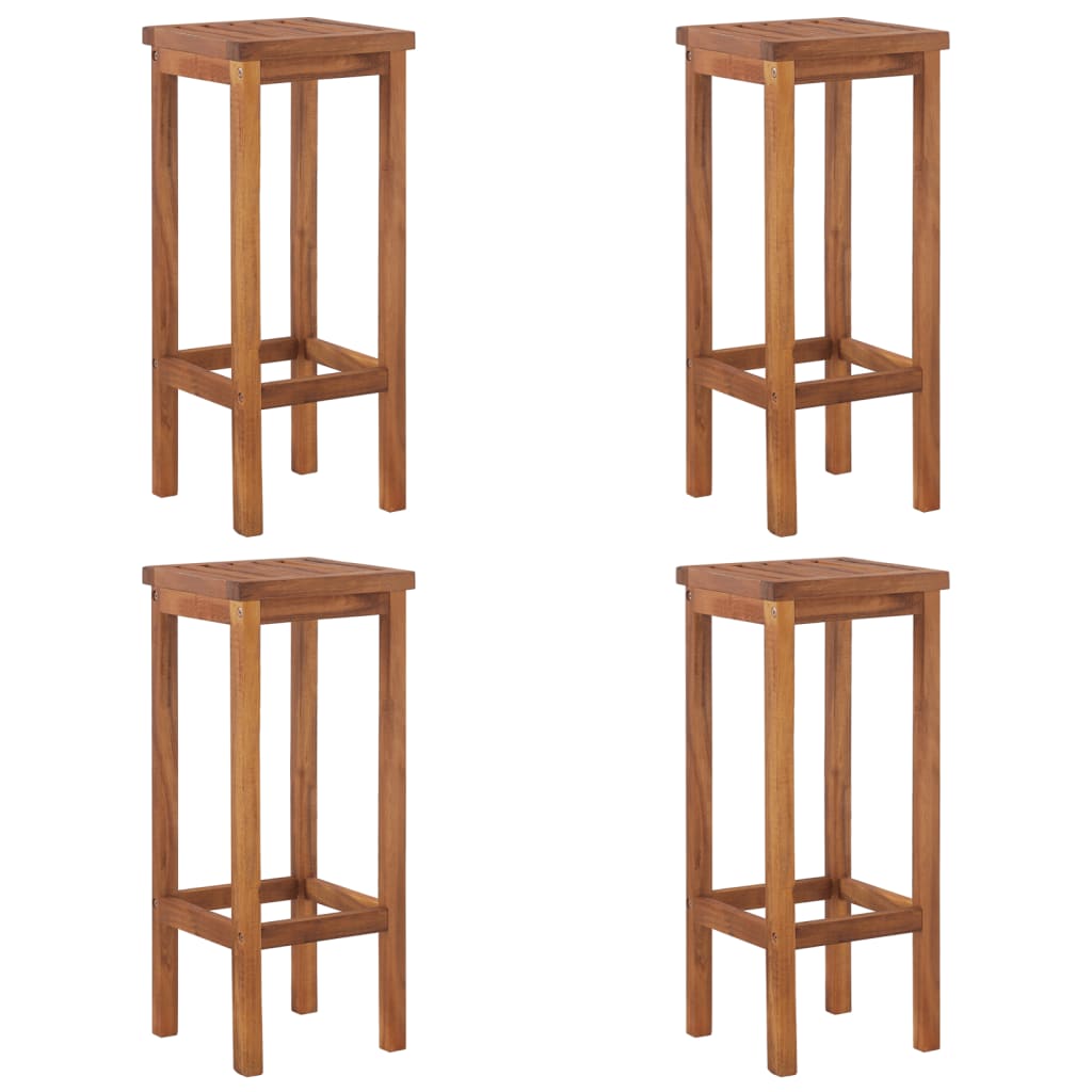 vidaXL Garden Bar Set | Acacia wood color | Solid acacia wood | Medium |  Tough