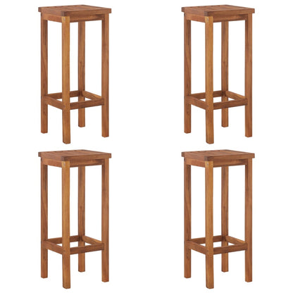 vidaXL Garden Bar Set | Acacia wood color | Solid acacia wood | Medium |  Tough