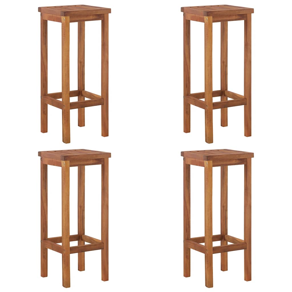 vidaXL 5 Piece Garden Bar Set Solid Wood Acacia