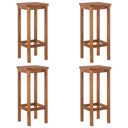 vidaXL 5 Piece Garden Bar Set Solid Wood Acacia