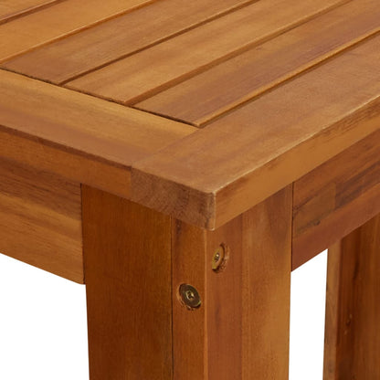 vidaXL Garden Bar Set | Natural wood | Solid acacia wood with an oil finish