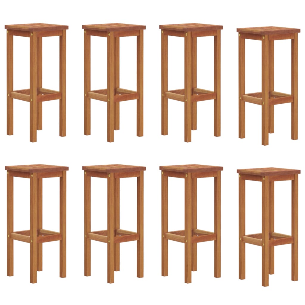 vidaXL Garden Bar Set | Natural wood | Solid acacia wood with an oil finish