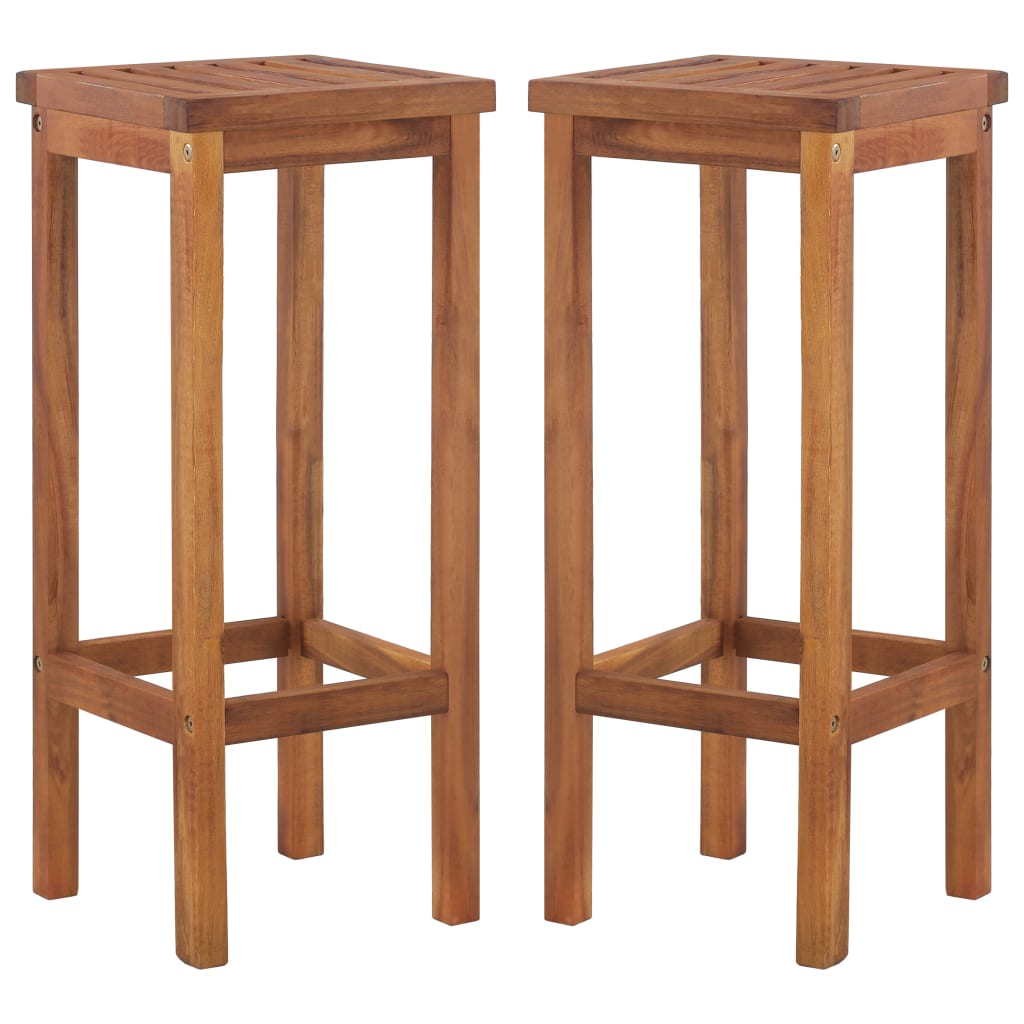 vidaXL Garden Bar Set | Natural wood | Solid acacia wood with an oil finish