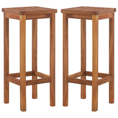 vidaXL Garden Bar Set | Natural wood | Solid acacia wood with an oil finish