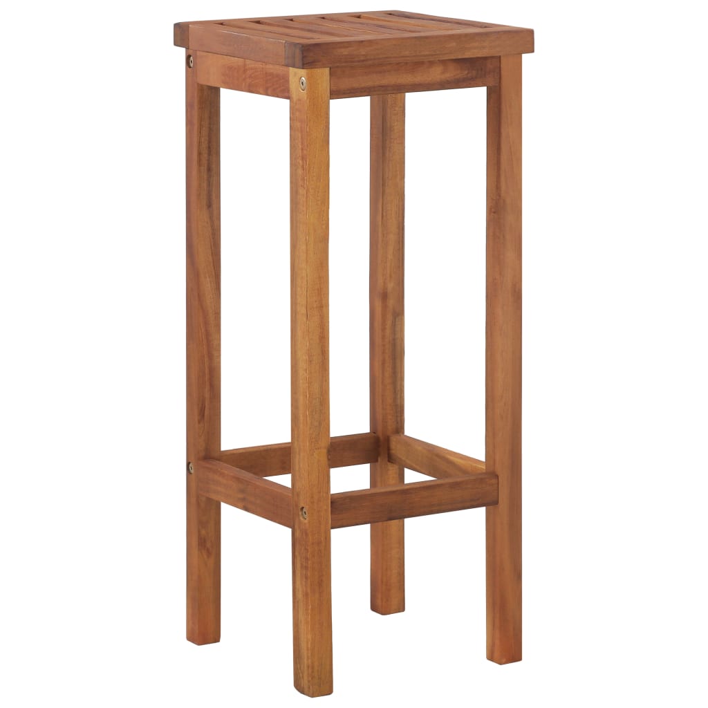 vidaXL Garden Bar Set | Natural wood | Solid acacia wood with an oil finish
