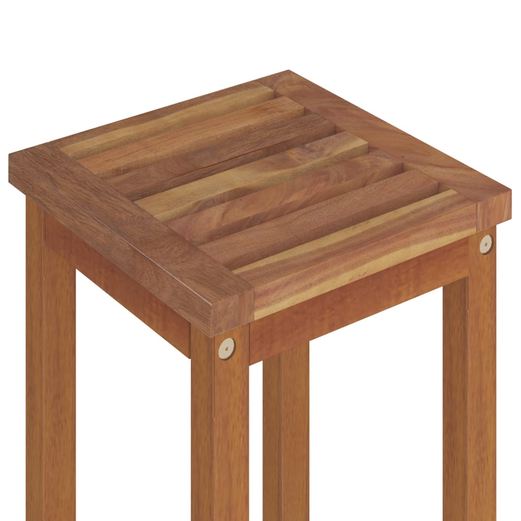 vidaXL Garden Bar Set | Natural wood | Solid acacia wood with an oil finish