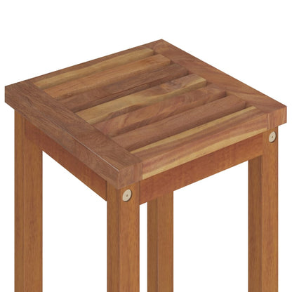 vidaXL Garden Bar Set | Natural wood | Solid acacia wood with an oil finish