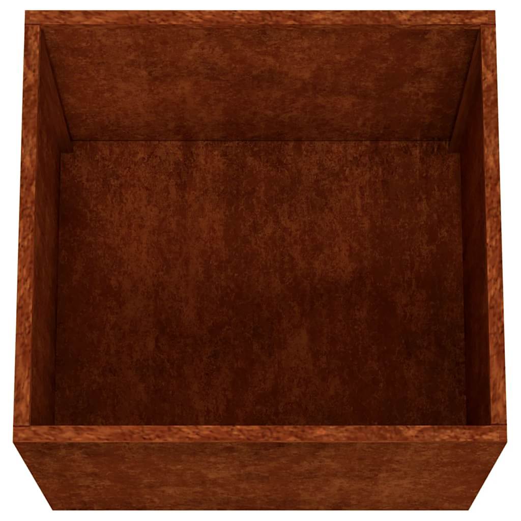vidaXL Planter 32x30x29 cm Corten Steel