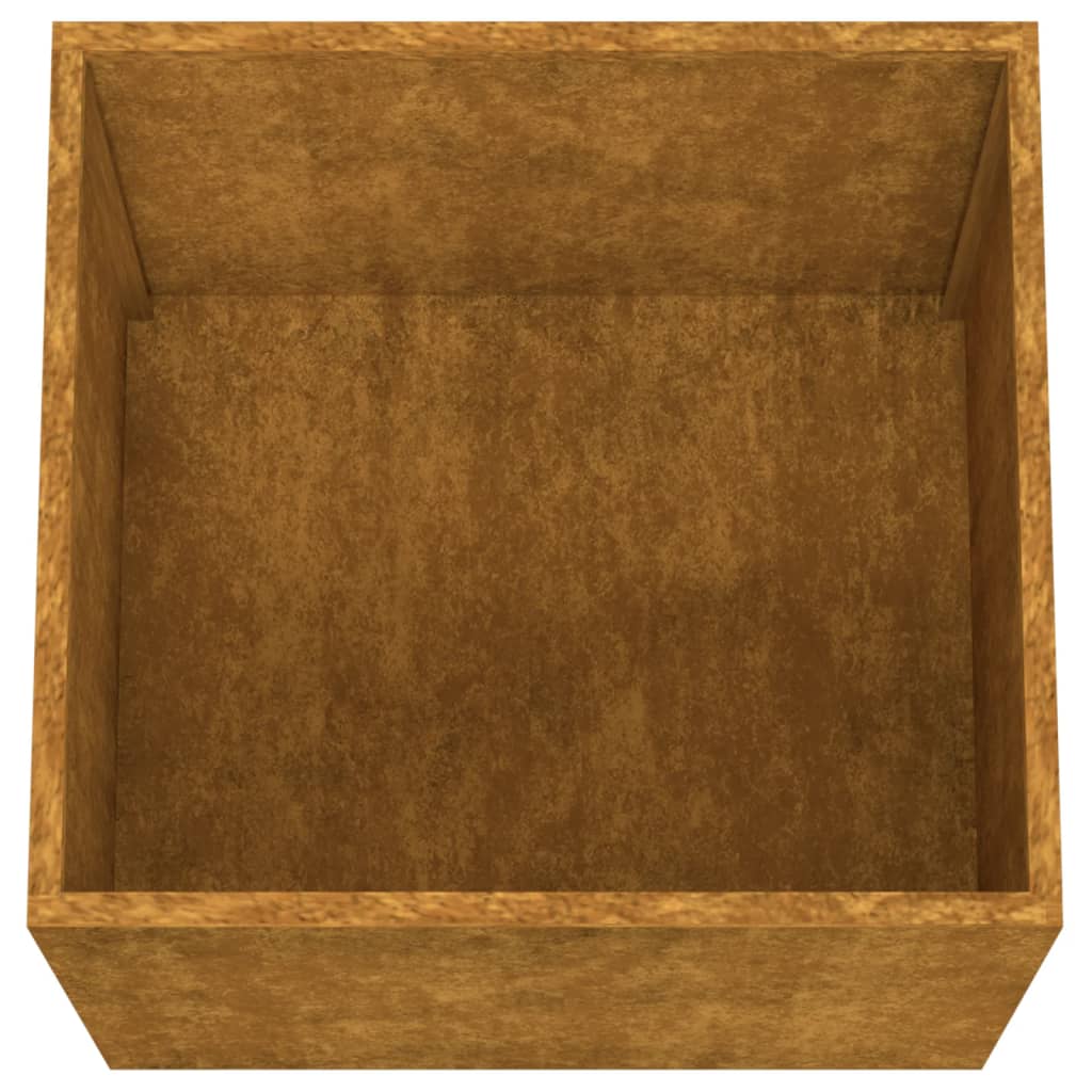 vidaXL Planter 32x30x29 cm Corten Steel