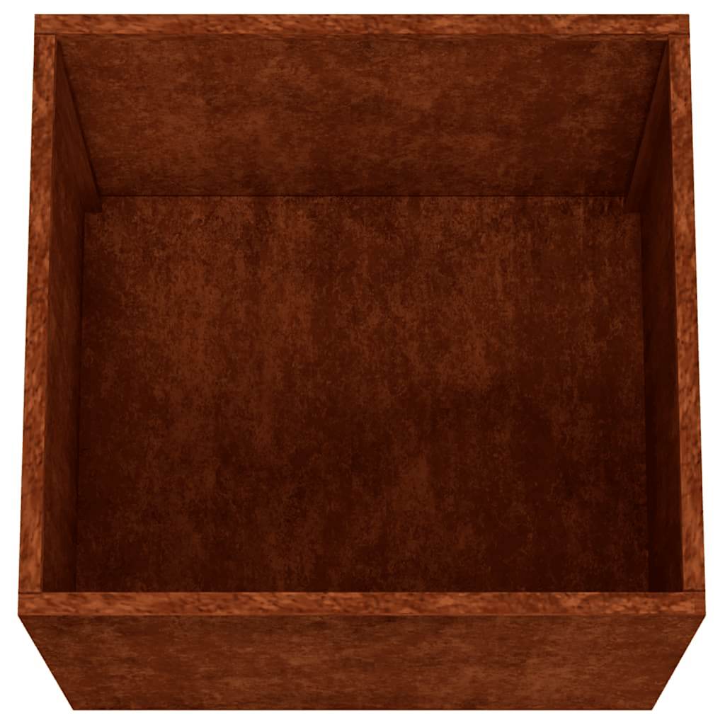vidaXL Planter 49x47x46 cm Corten Steel
