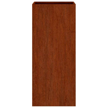 vidaXL Planter 32x29x75 cm Corten Steel
