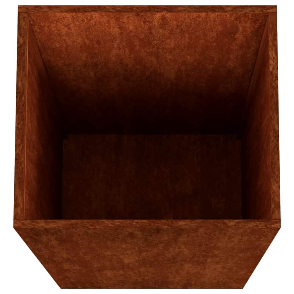 vidaXL Planter 32x29x75 cm Corten Steel