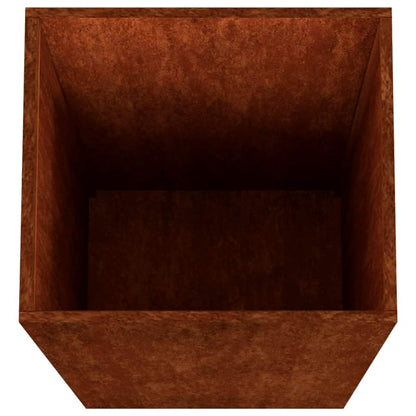 vidaXL Planter 32x29x75 cm Corten Steel