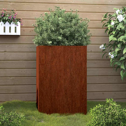 vidaXL Planter 42x38x75 cm Corten Steel