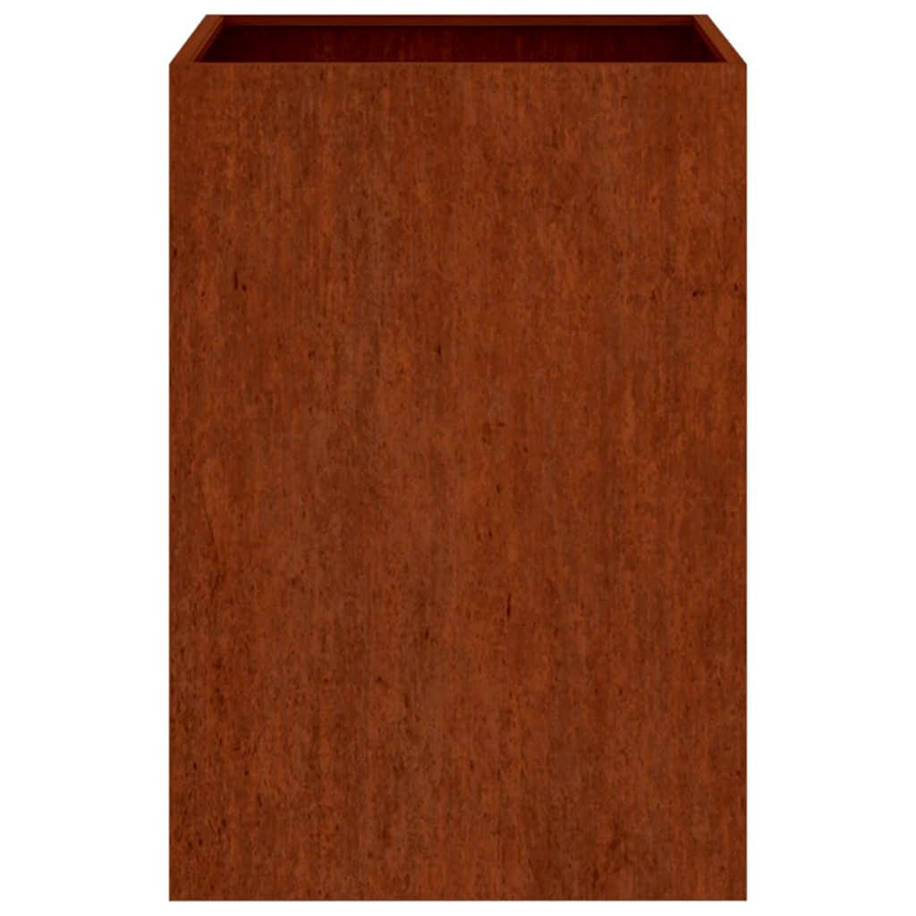 vidaXL Planter 52x48x75 cm Corten Steel