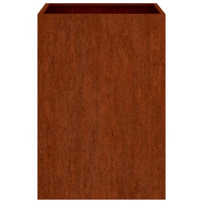 vidaXL Planter 52x48x75 cm Corten Steel