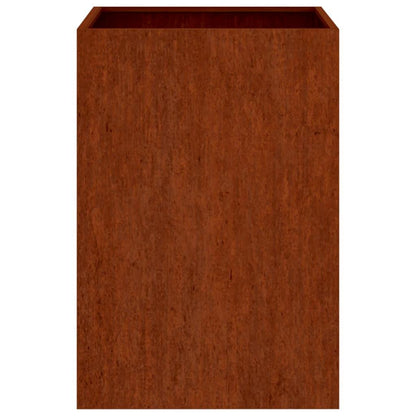 vidaXL Planter 52x48x75 cm Corten Steel