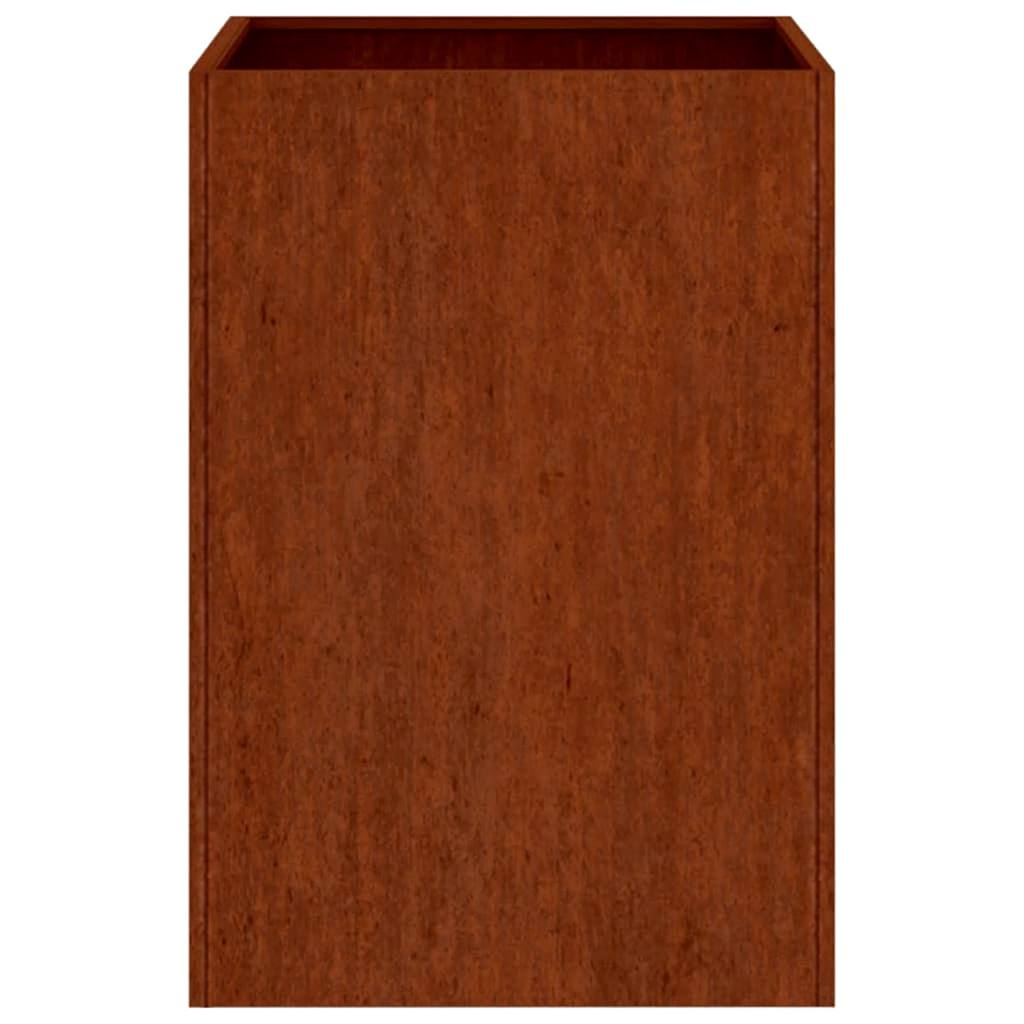 vidaXL Planter 52x48x75 cm Corten Steel