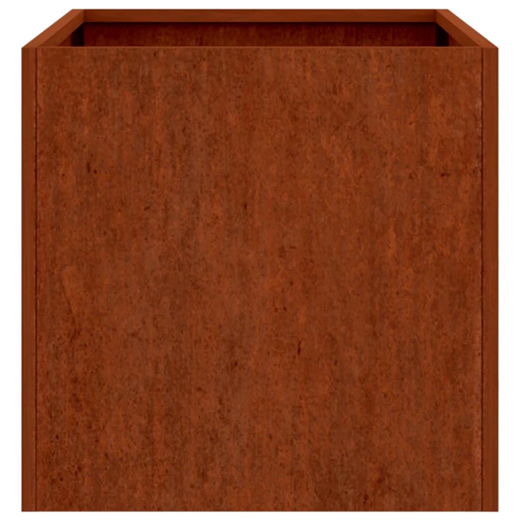 vidaXL Planter 62x30x29 cm Corten Steel