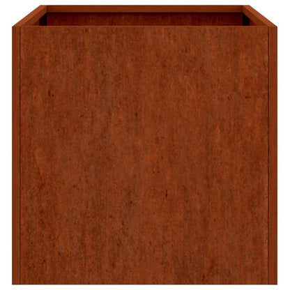 vidaXL Planter 62x30x29 cm Corten Steel