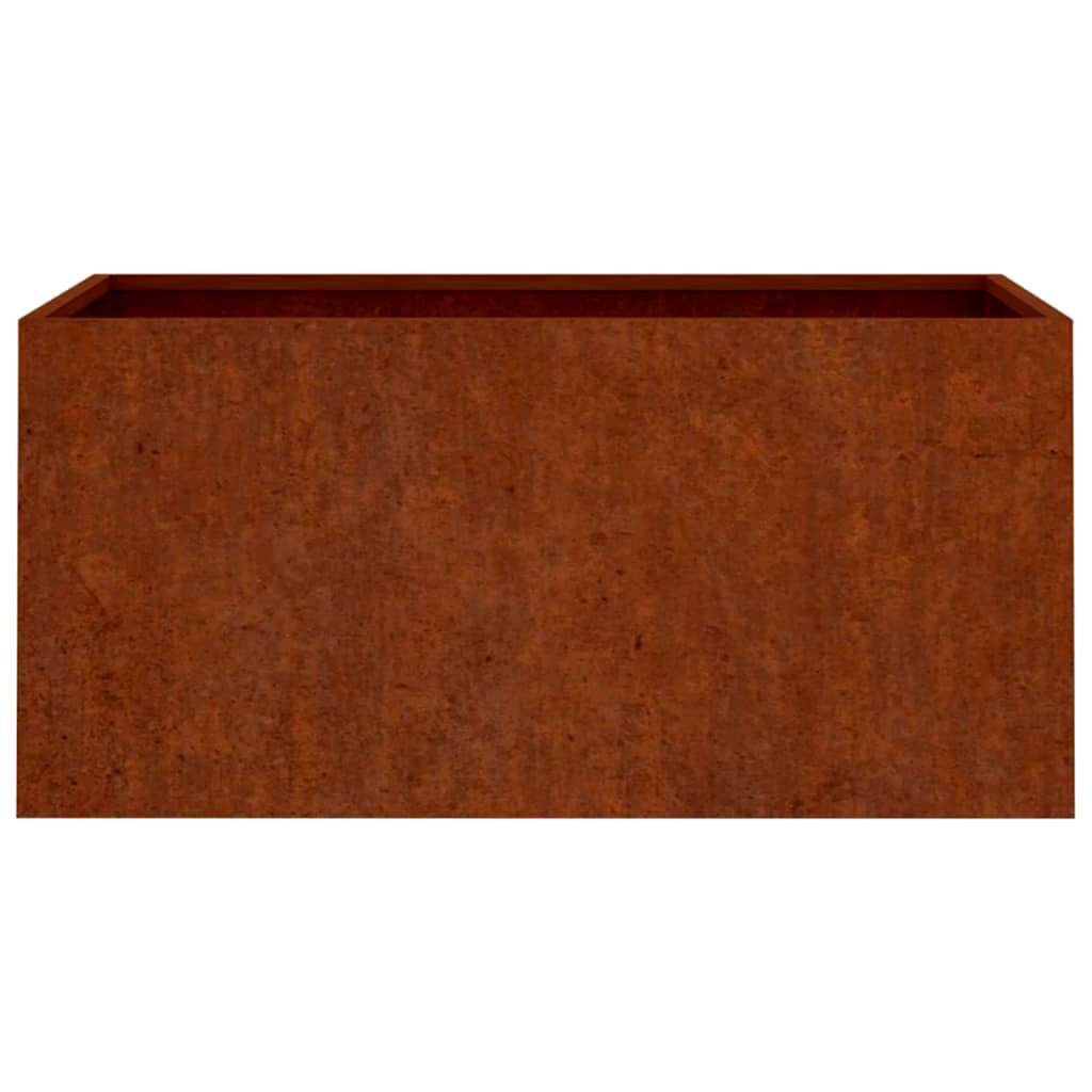 vidaXL Planter 62x40x39 cm Corten Steel