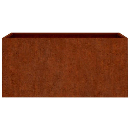 vidaXL Planter 62x40x39 cm Corten Steel