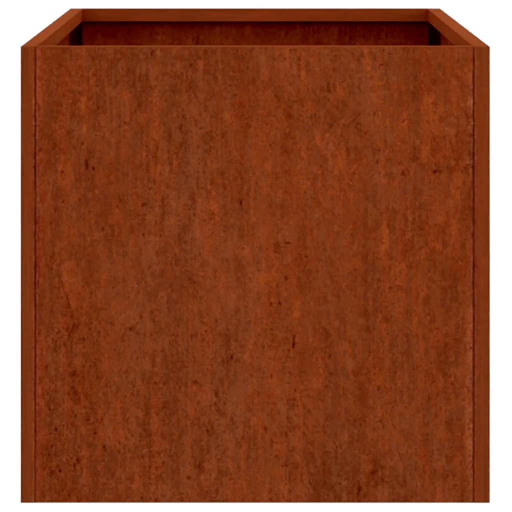 vidaXL Planter 62x40x39 cm Corten Steel