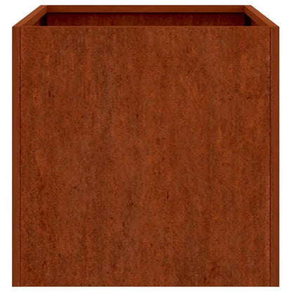 vidaXL Planter 62x40x39 cm Corten Steel