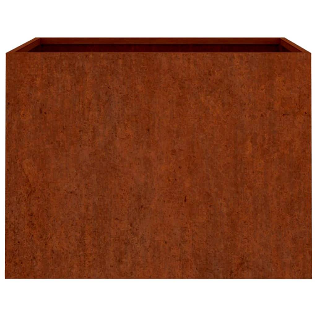 vidaXL Planter 62x47x46 cm Corten Steel