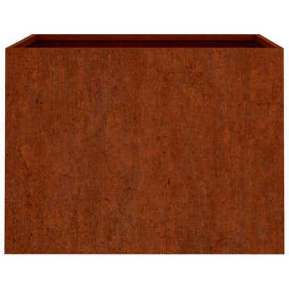 vidaXL Planter 62x47x46 cm Corten Steel