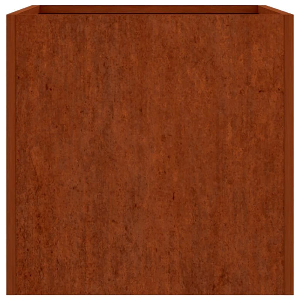 vidaXL Planter 62x47x46 cm Corten Steel