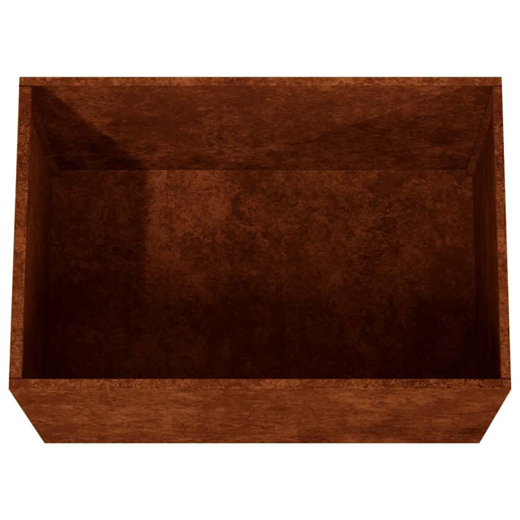 vidaXL Planter 62x47x46 cm Corten Steel