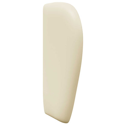 vidaXL Headboard Ear Cream 40 x 23 x 6 cm PVC