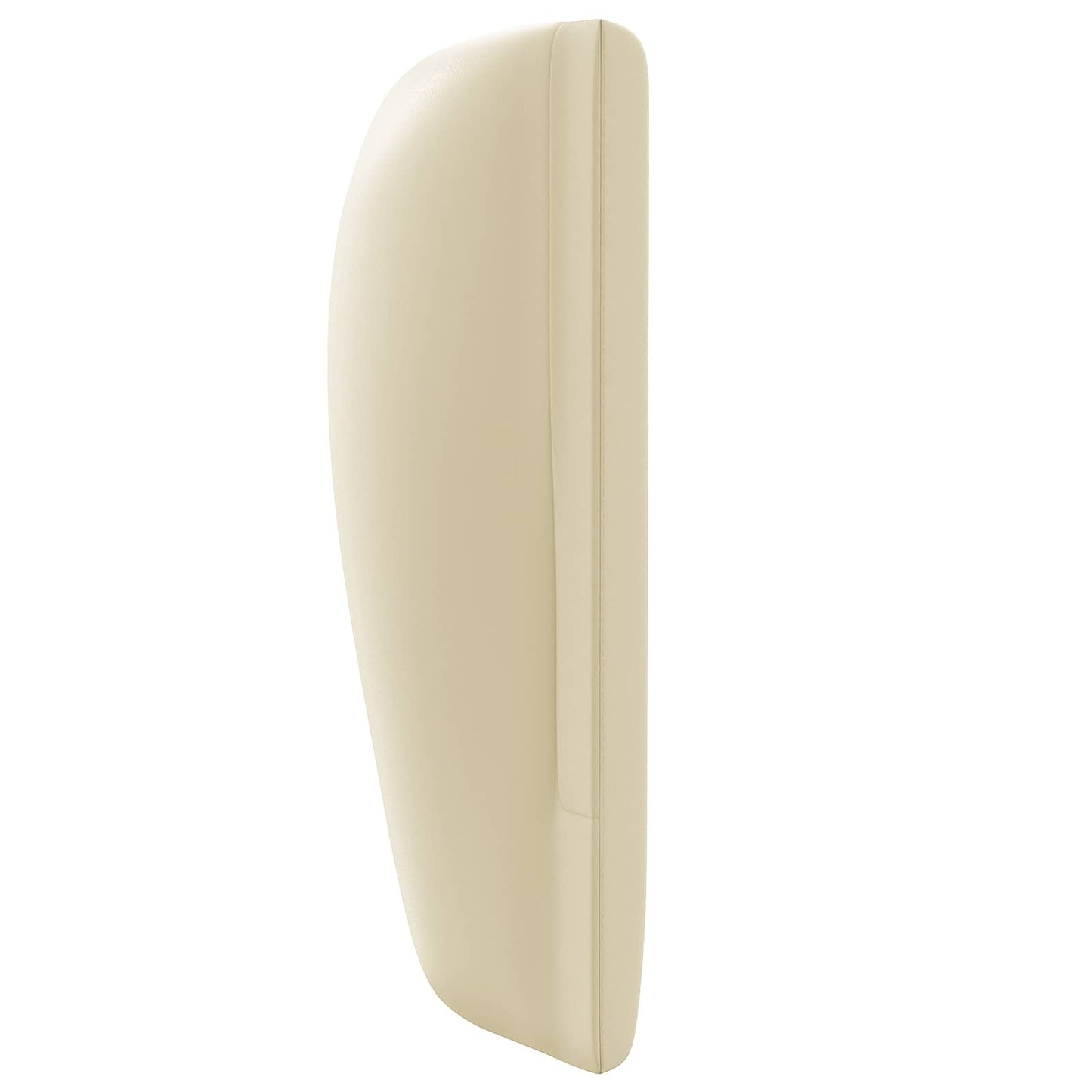 vidaXL Headboard Ear Cream 40 x 23 x 6 cm PVC