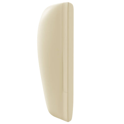 vidaXL Headboard Ear Cream 40 x 23 x 6 cm PVC