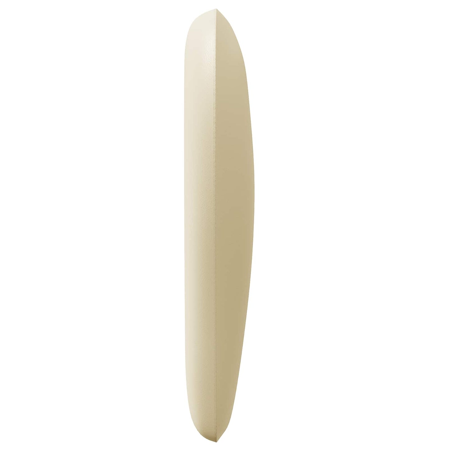 vidaXL Headboard Ear Cream 40 x 23 x 6 cm PVC