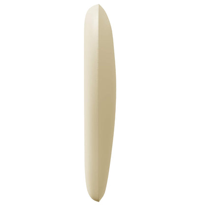 vidaXL Headboard Ear Cream 40 x 23 x 6 cm PVC