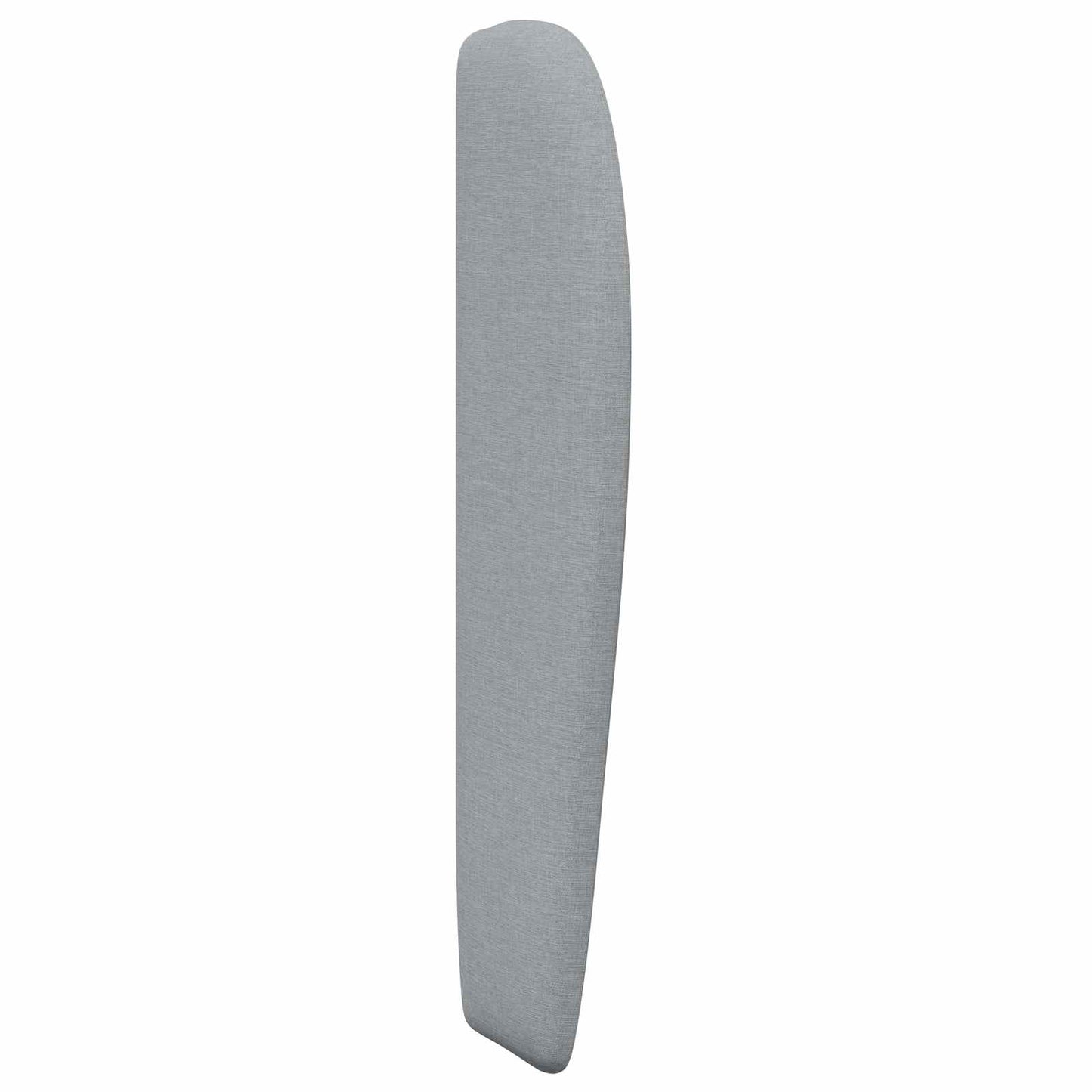 vidaXL Headboard Ear Light Grey 80 x 23 x 6 cm Fabric
