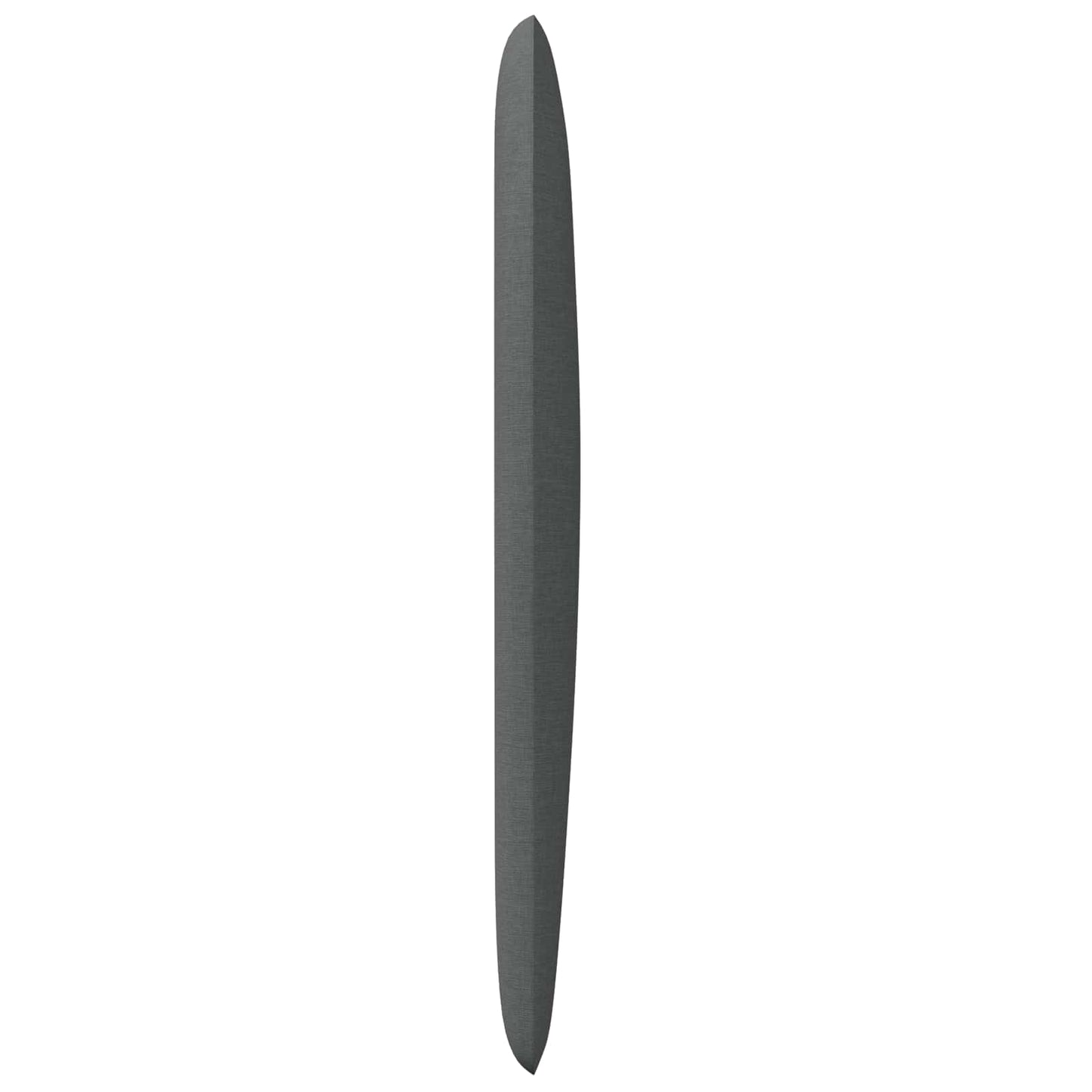 vidaXL Headboard Ear Dim Grey 80 x 23 x 6 cm Fabric